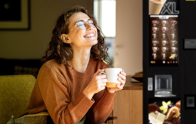 automat plný chutí nosí šťastie